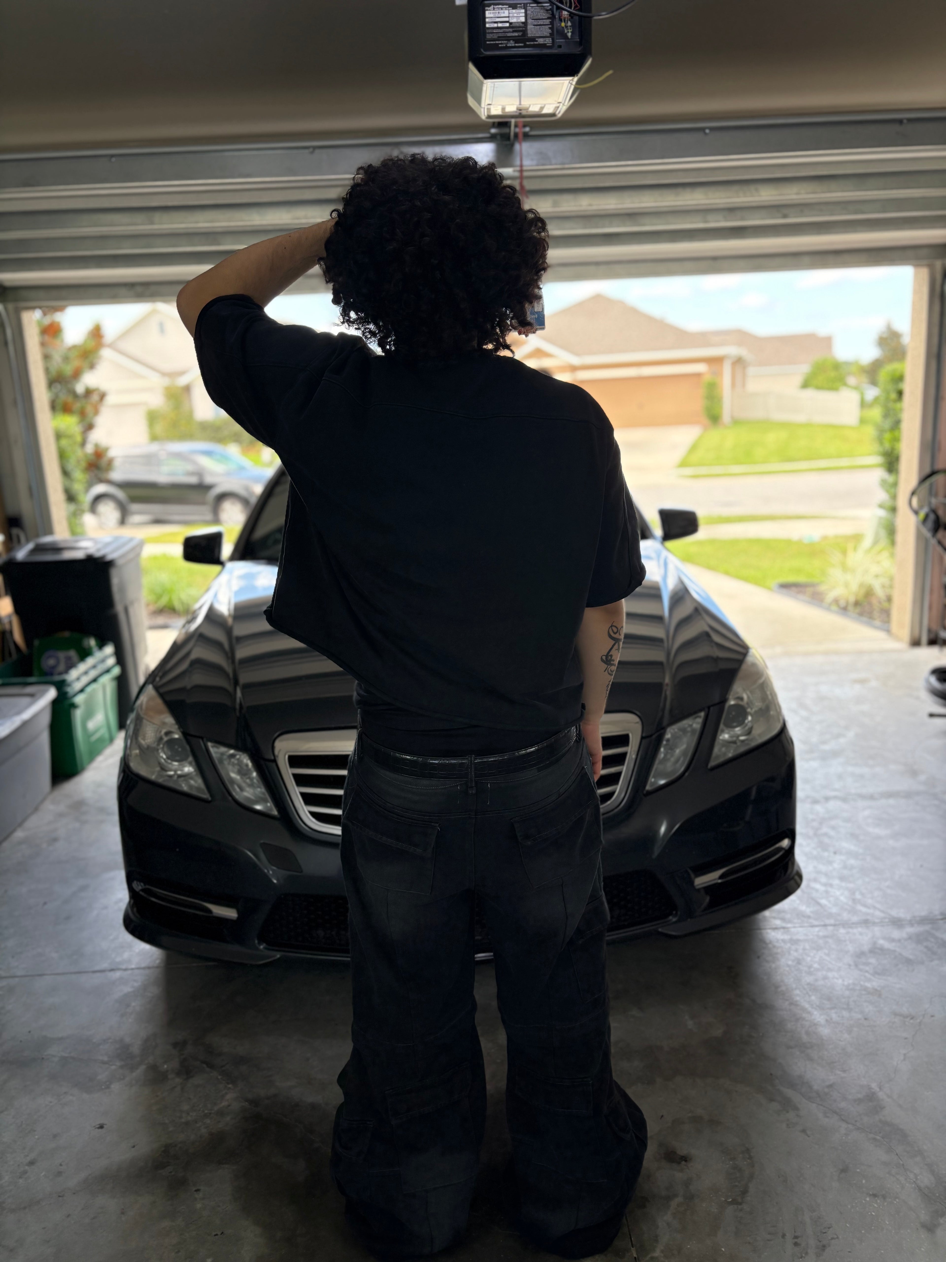 Black Convertible Cargos