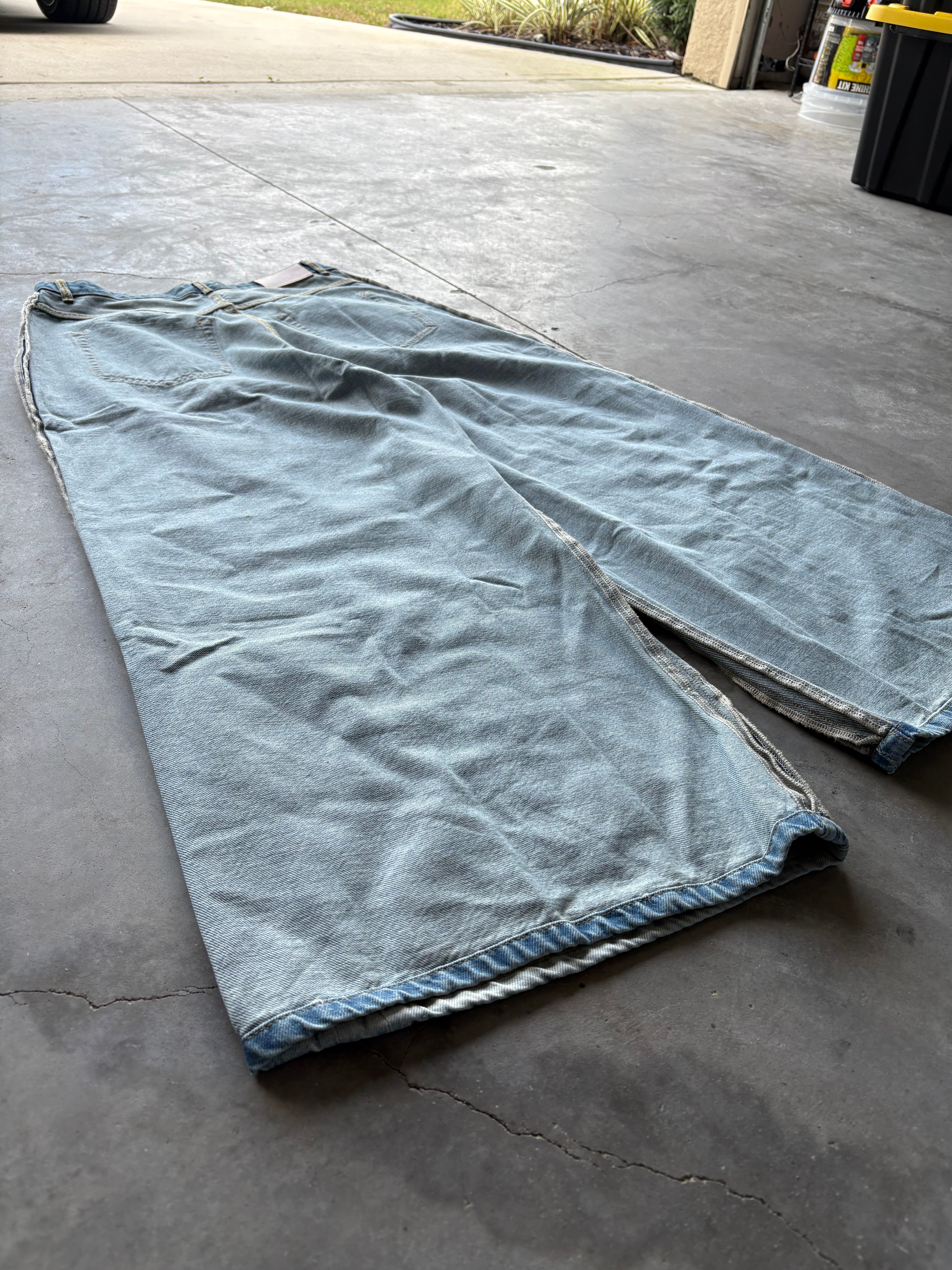 Reversible Wide-Leg Denim